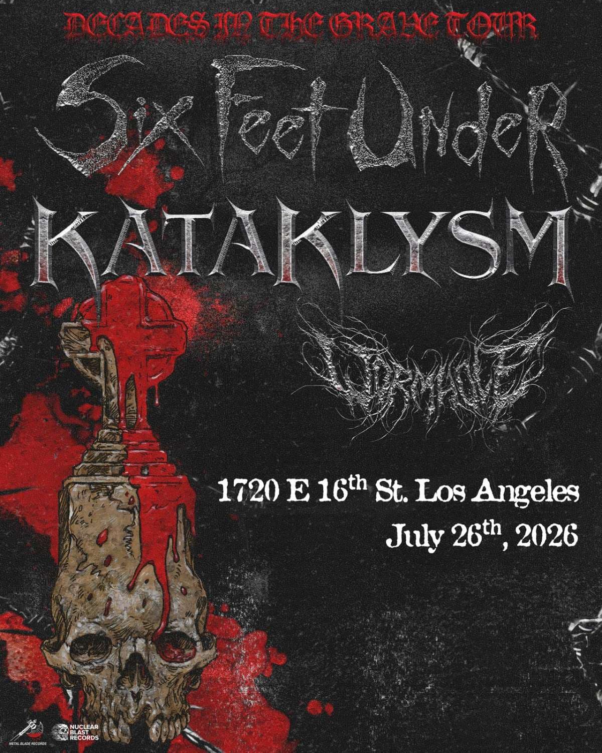 Six Feet Under : Decades In The Grave Tour