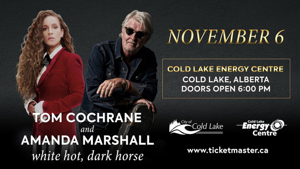 Tom Cochrane & Amanda Marshall white hot, dark horse