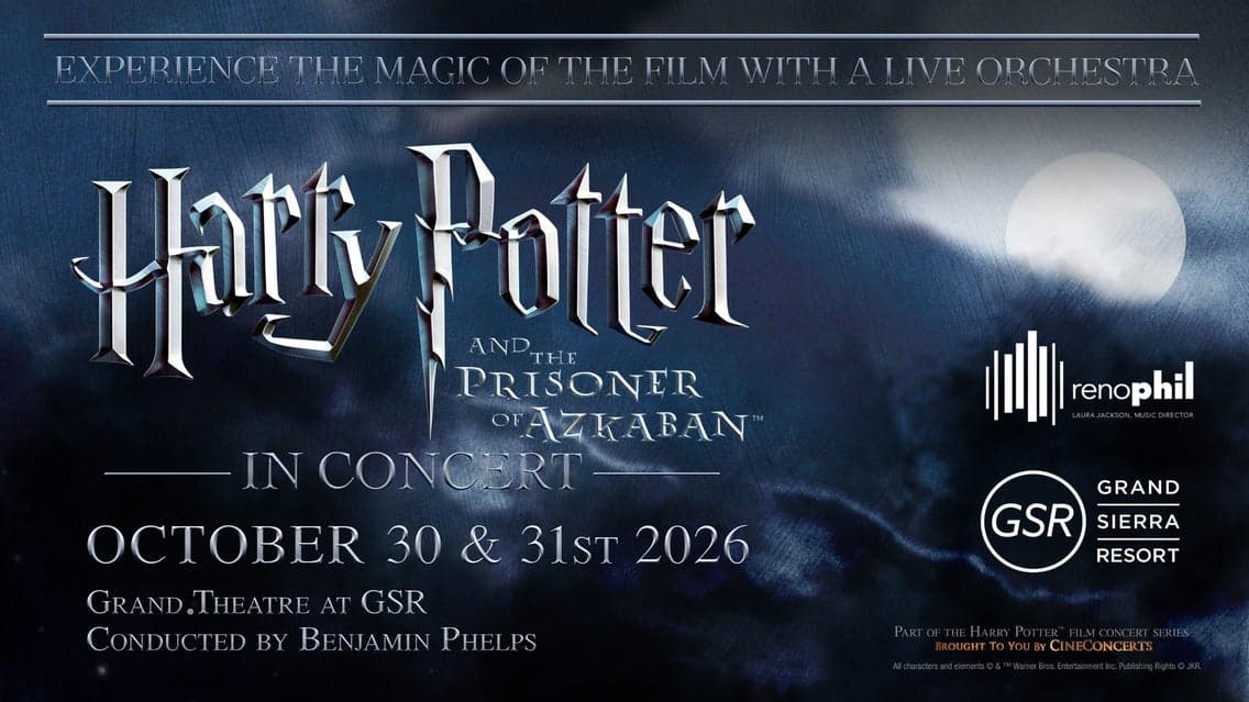 Harry Potter And The Prisoner Of Azkaban In Concert W/ The Reno Phil