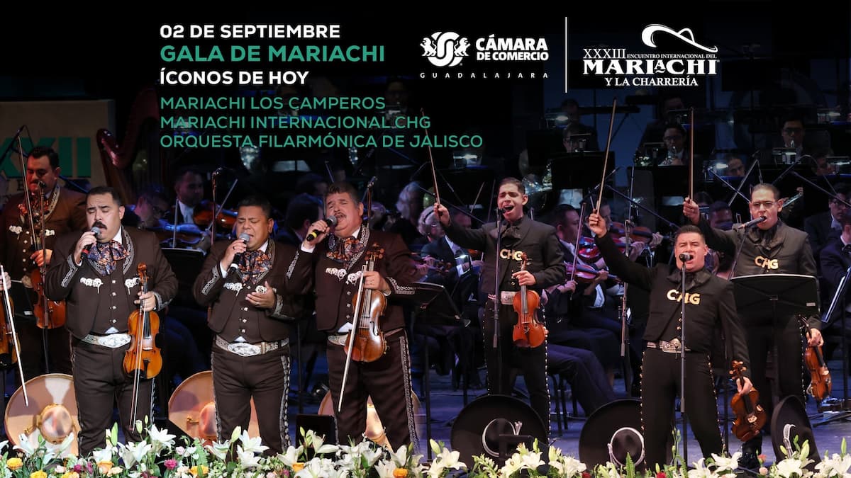 Galas de mariachi "íconos de hoy"