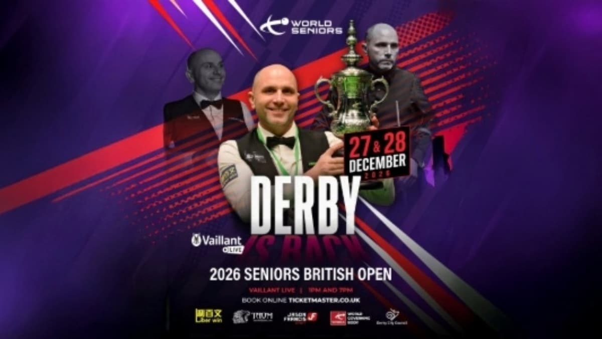 2026 Seniors British Open - Snooker Session 4