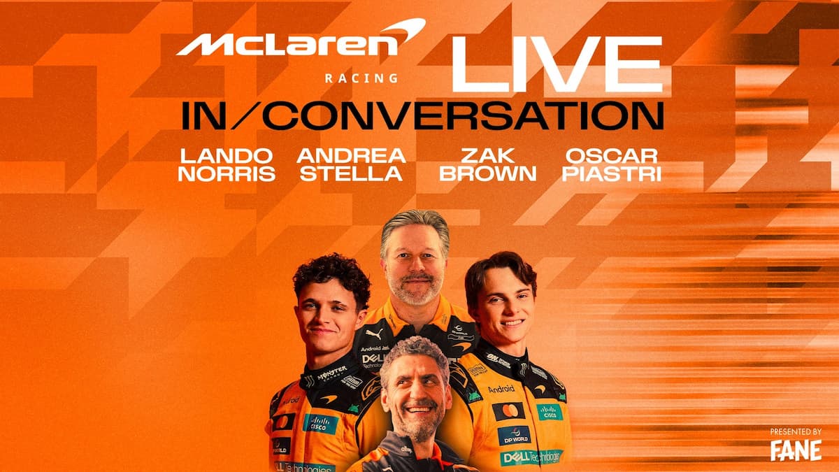 McLaren Racing Live in Conversation