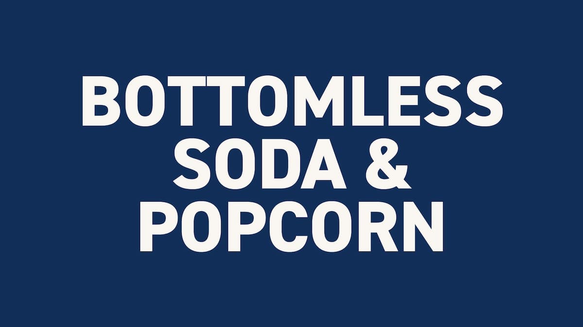 Bottomless Soda & Popcorn - Cavetown - Not a Concert Ticket