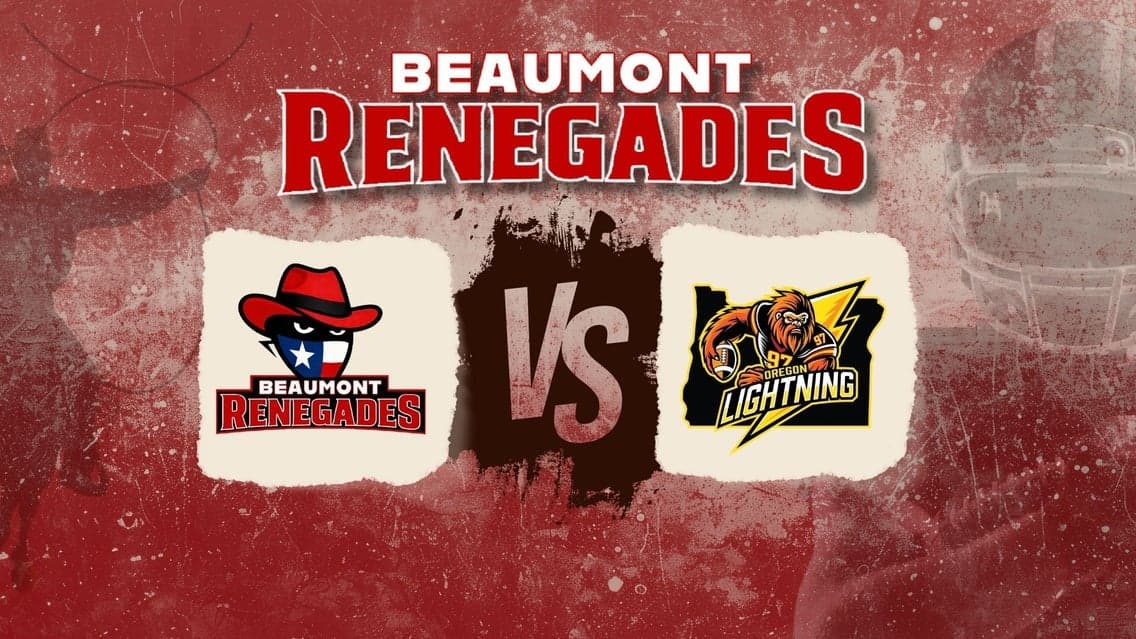  BEAUMONT RENEGADES VS OREGON LIGHTNING