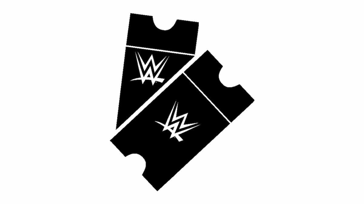 WWE Commemorative Ticket