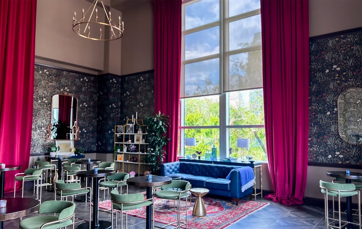 The Lounge at Martin Marietta Center for the Performing Arts