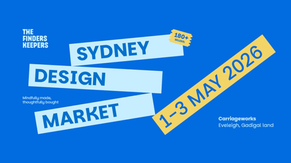 THE FINDERS KEEPERS SYDNEY DESIGN MARKET SS26
