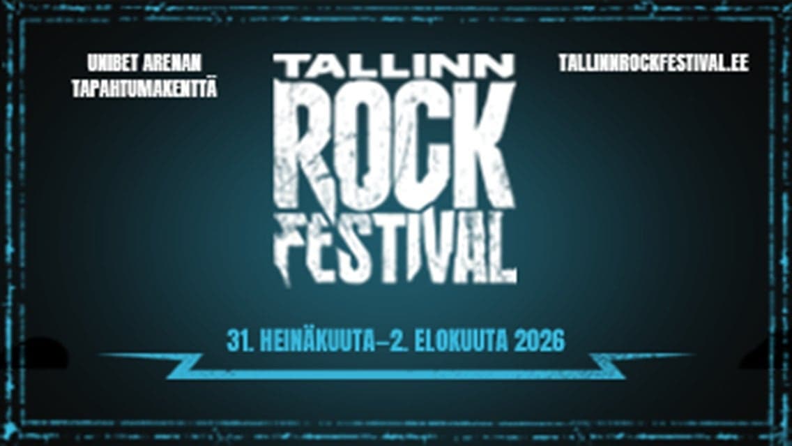 Tallinn Rock Festival 2026 / Saturday 1.8