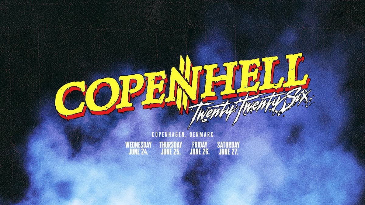 COPENHELL 2026 - 1+1 - DAY TICKET, THURSDAY+FRIDAY