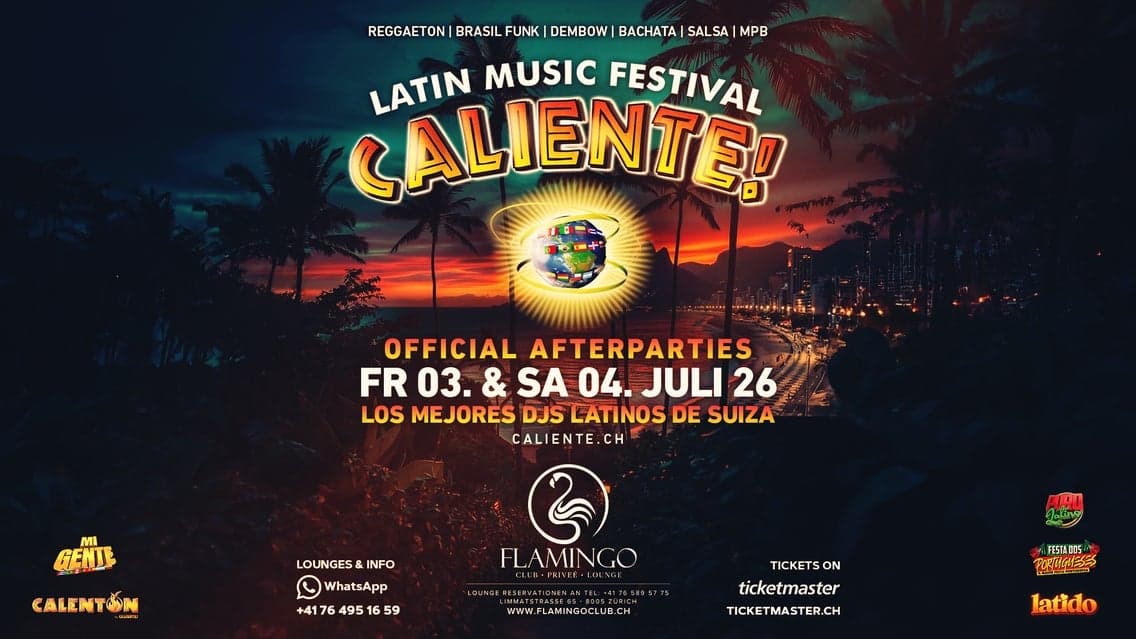Official Afterparty | Caliente! Latin Music Festival 2026 | Saturday