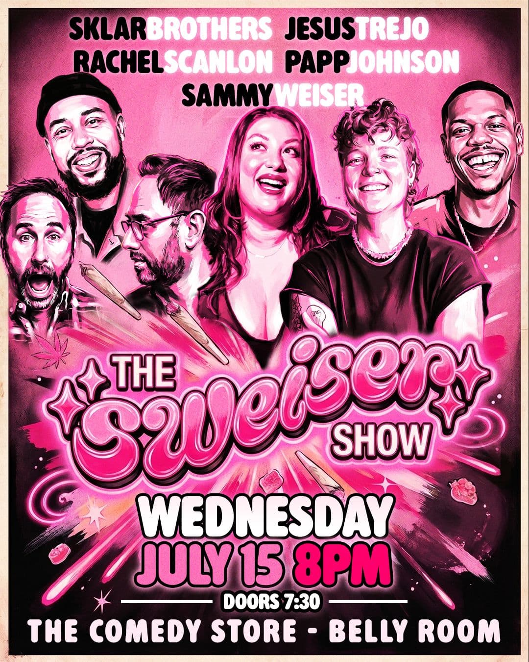 The Sweiser Show with Sammy Weiser (Sklar Brothers, Jesus Trejo, Rachel Scanlon, Papp Johnson)