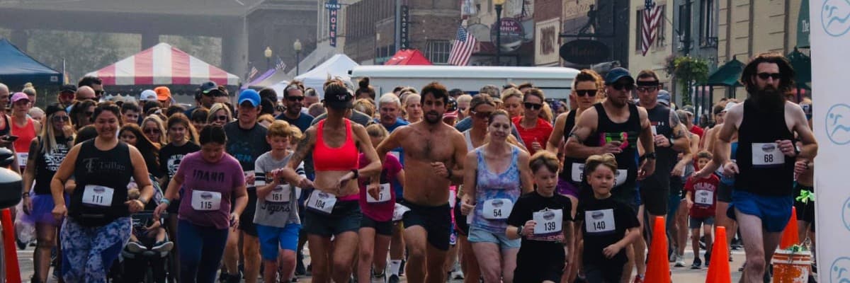 Wallace Huckleberry Festival and 5k Fun Run