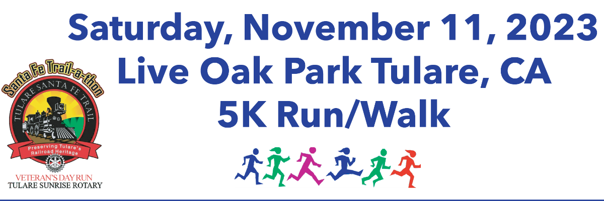 Tulare Santa Fe Trail-A-Thon 5k
