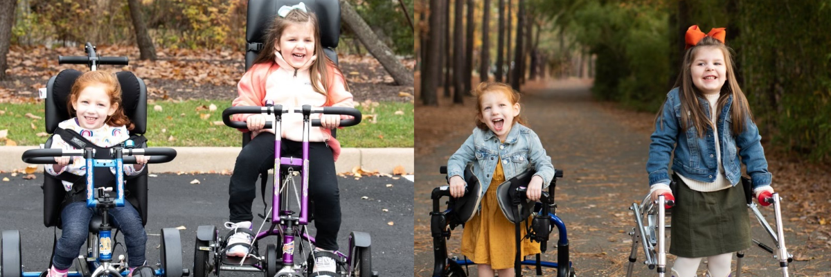 Lilly and Blair's Run, Roll, and Stroll (+ Play!)