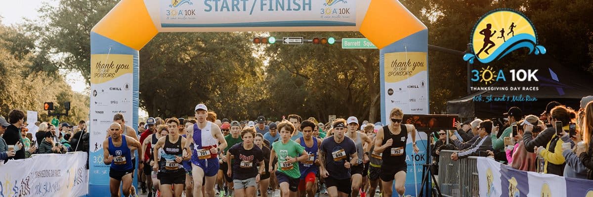 30A 10K Thanksgiving Day Races
