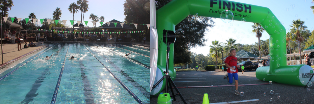 First Coast Kids Swim Run Race