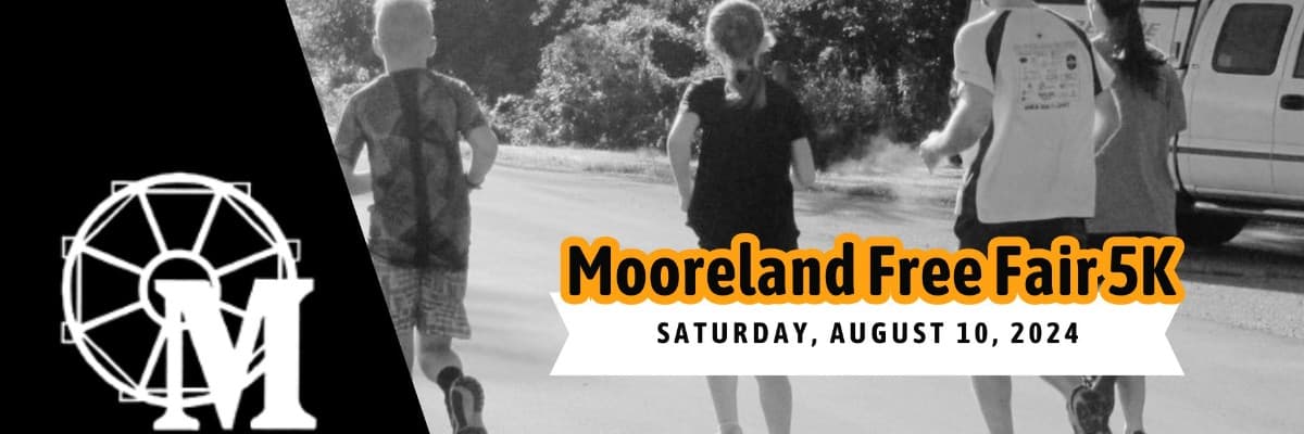 Mooreland Free Fair 5K Run and Walk
