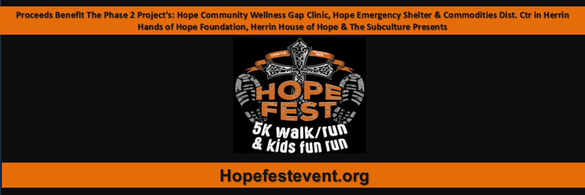Hope Fest 5K Walk/Run & Kids Fun Run