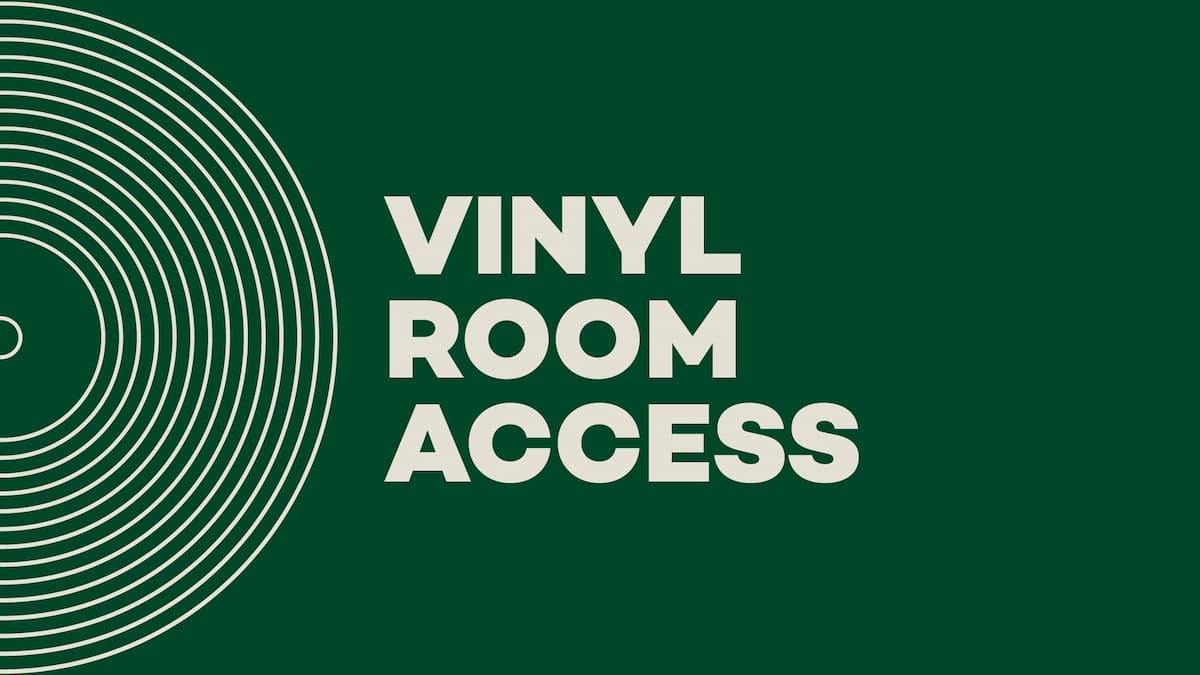 Vinyl Room Access - Belle & Sebastian NIGHT 2 - Not a Concert Ticket