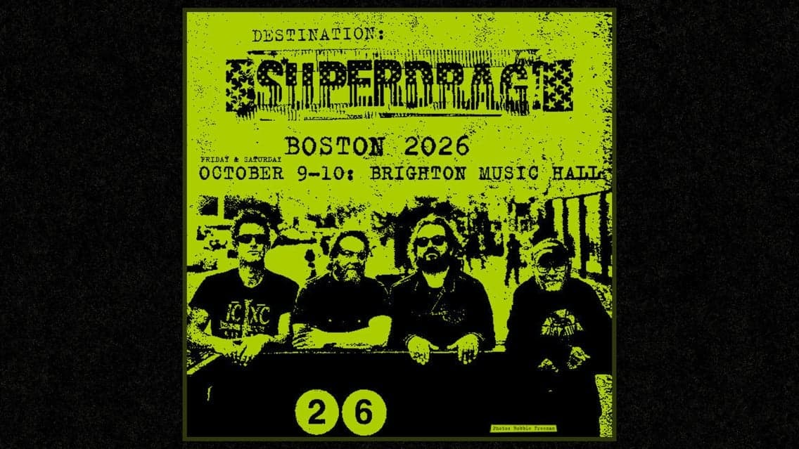 Destination: Superdrag [Friday, October 9th]