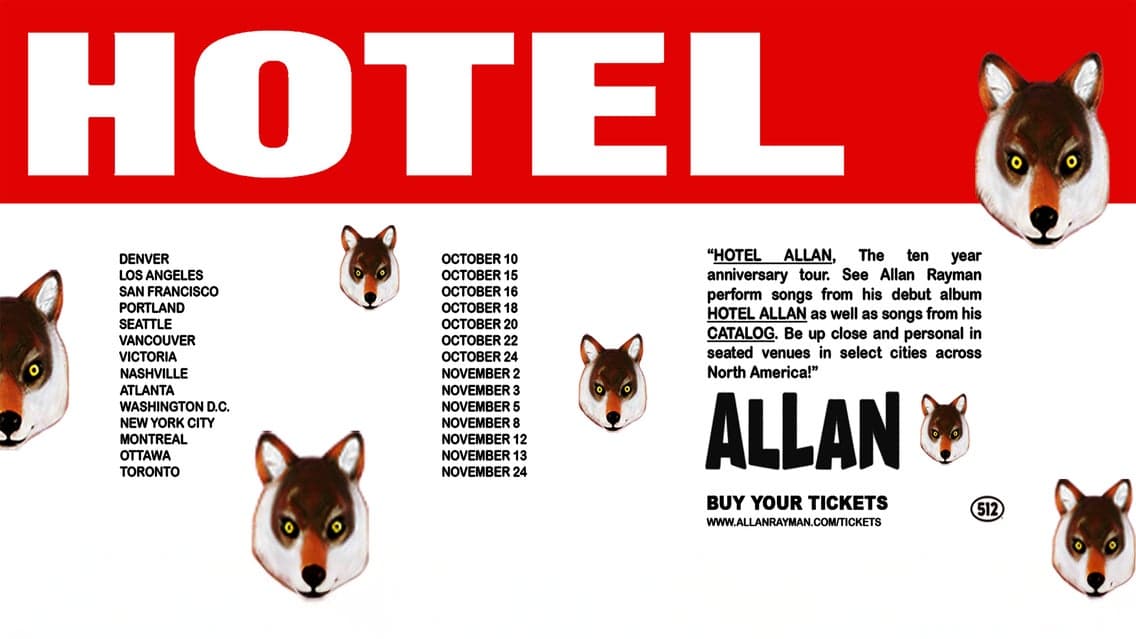 HOTEL ALLAN - The 10 Year Anniversary