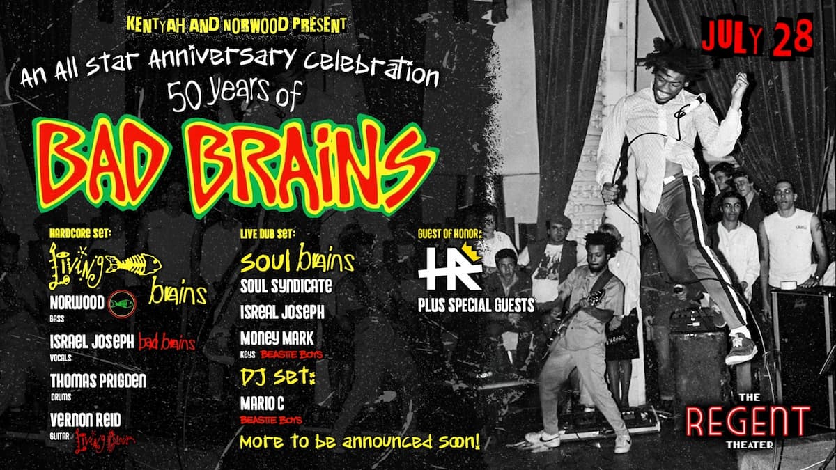 Bad Brains - 50th Anniversary Celebration