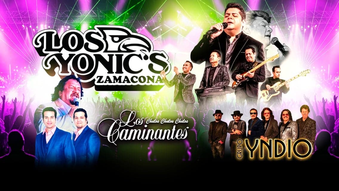 RenRod & Amplify Presentan Los Yonics, Los Caminantes y Yndio