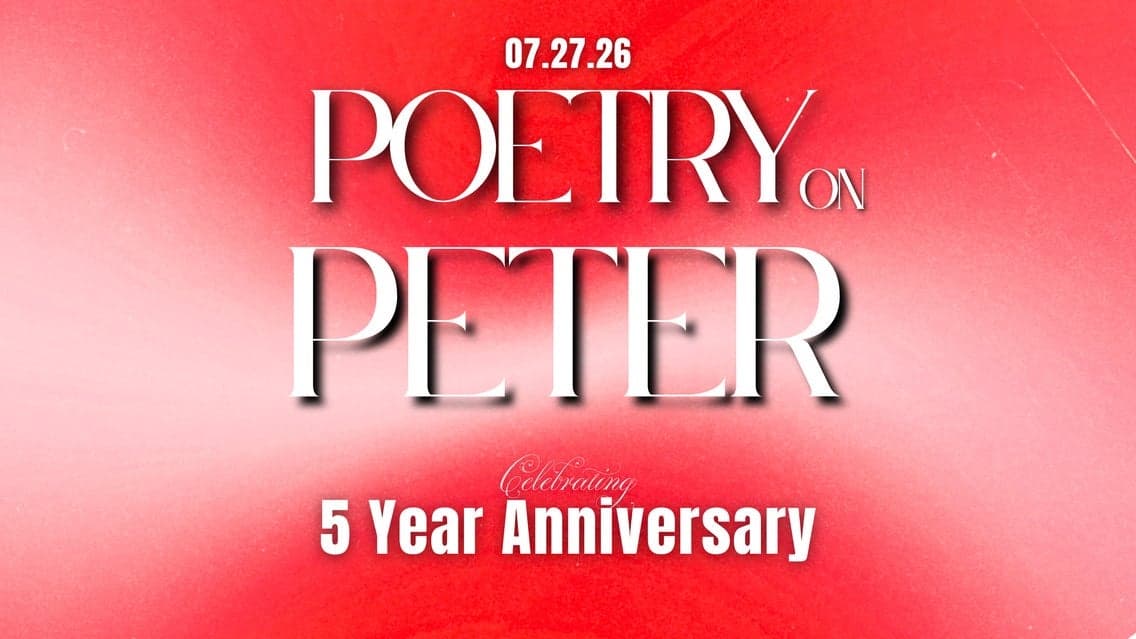 Poetry On Peter 5 Year Anniversary Feat. Miyana