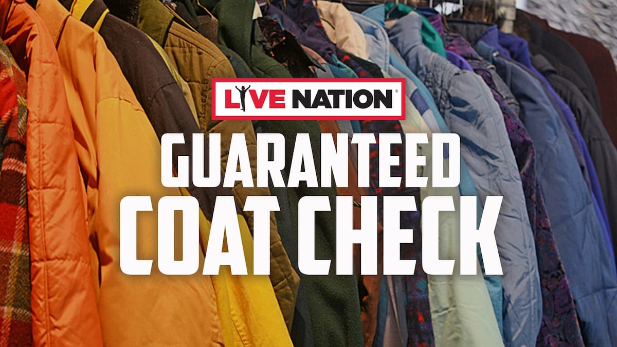 Live Nation Guaranteed Coat Check