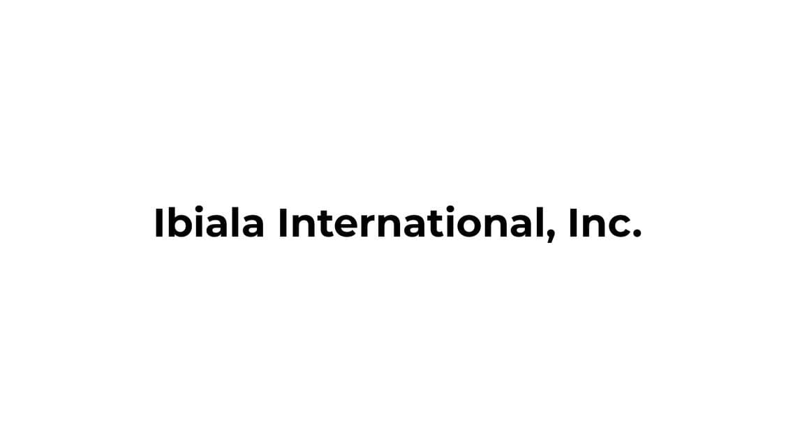 Ibiala International