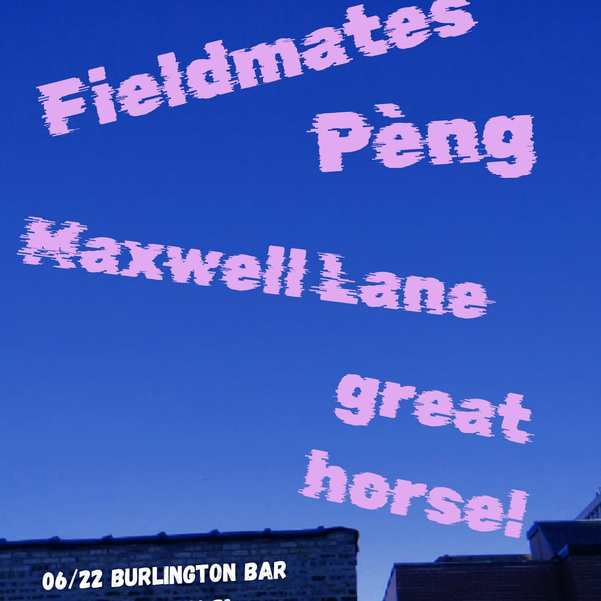 Fieldmates // Péng // Maxwell Lane // great horse!