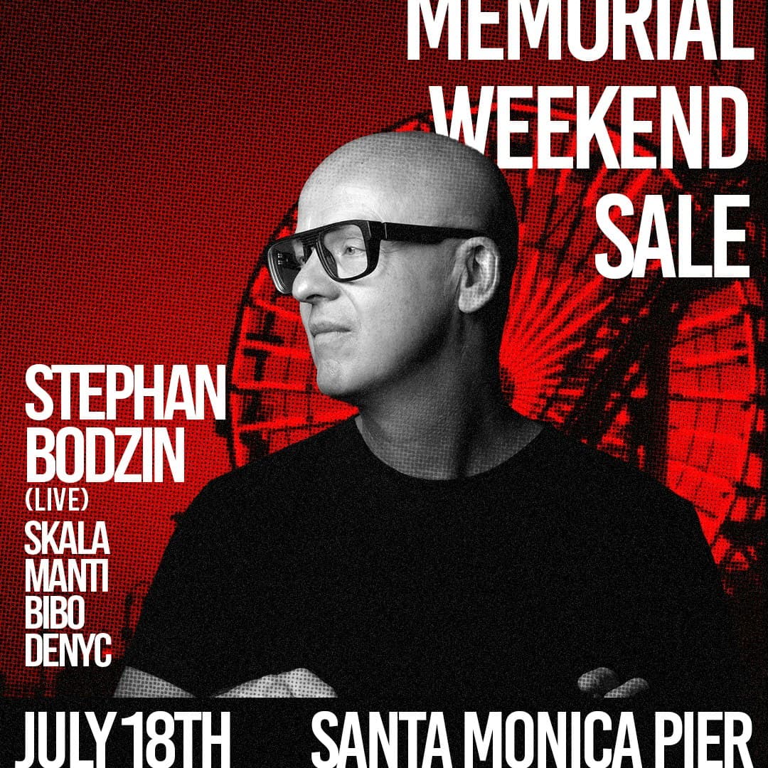 Koncept at The Pier: Stephan Bodzin (Live)
