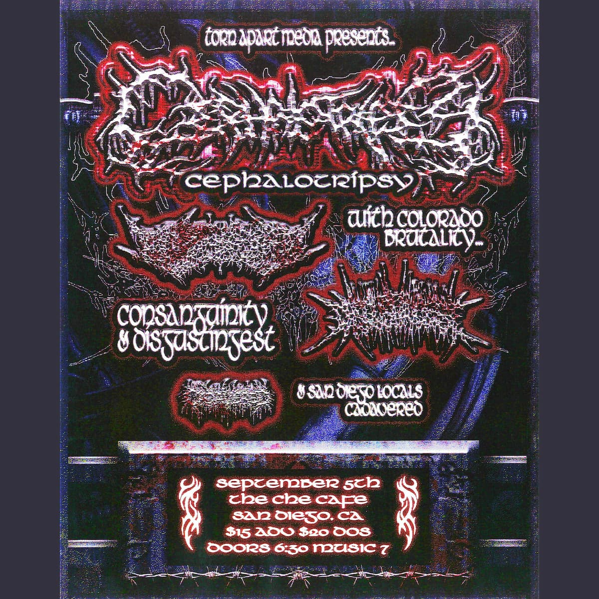 CEPHALOTRIPSY AND SPECIAL GUESTS