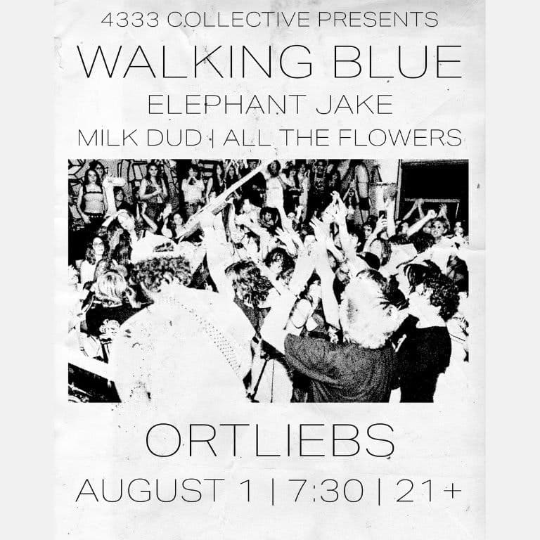Walking Blue, Elephant Jake, Alltheflowers, more