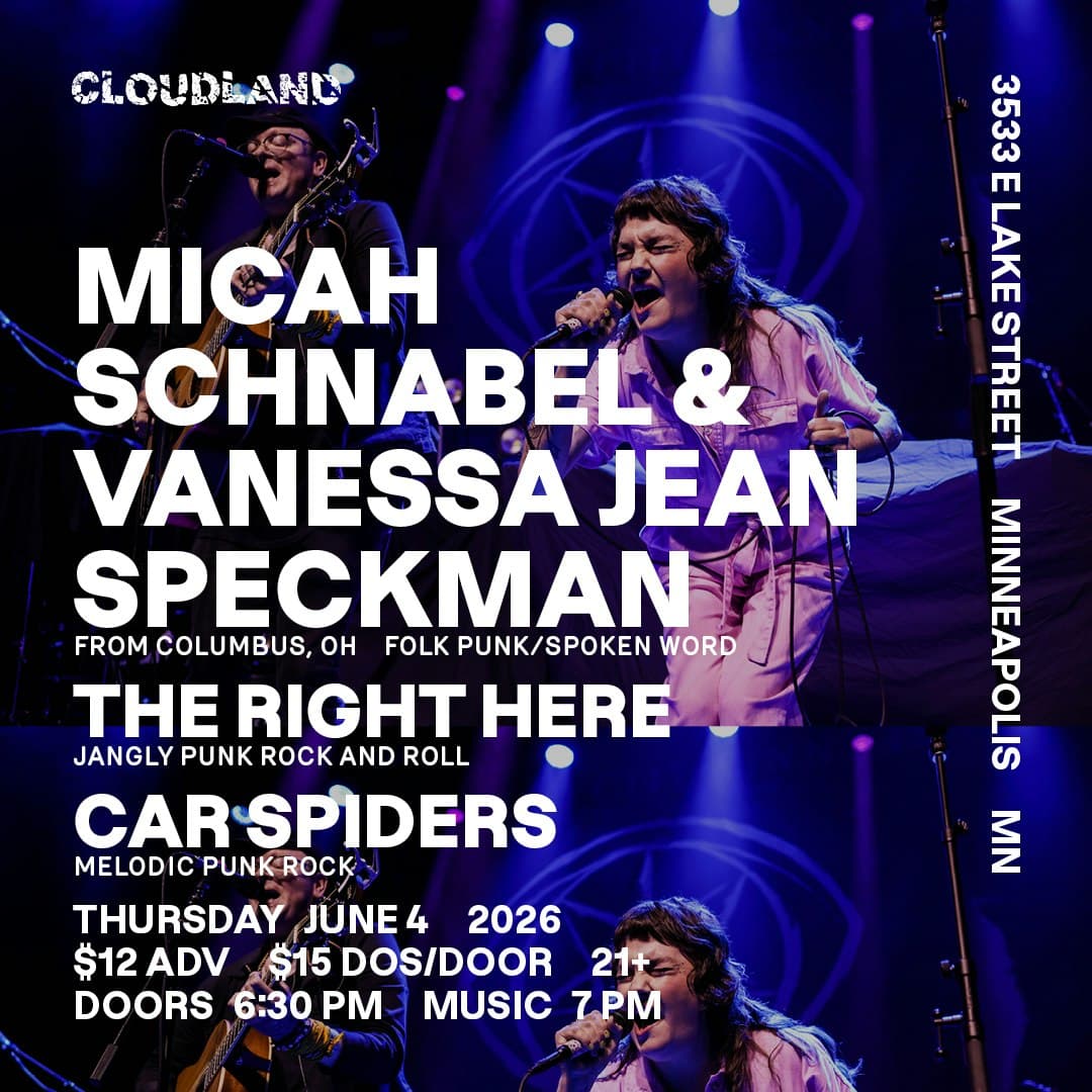 Micah Schnabel and Vanessa Jean Speckman, The Right Here, Car Spiders