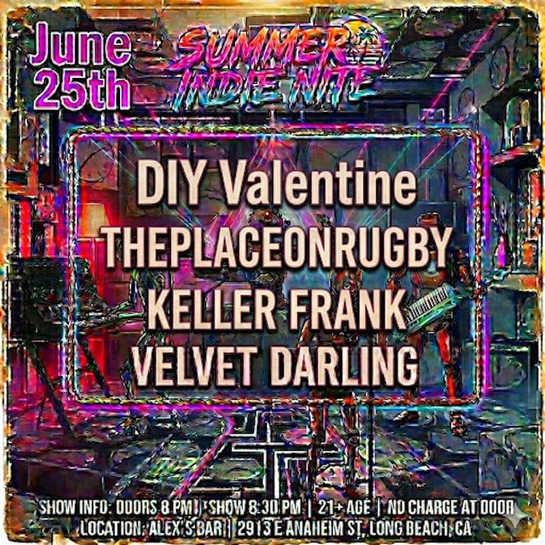 DIY Valentine + Theplaceonrugby + Keller Frank + Velvet Darling