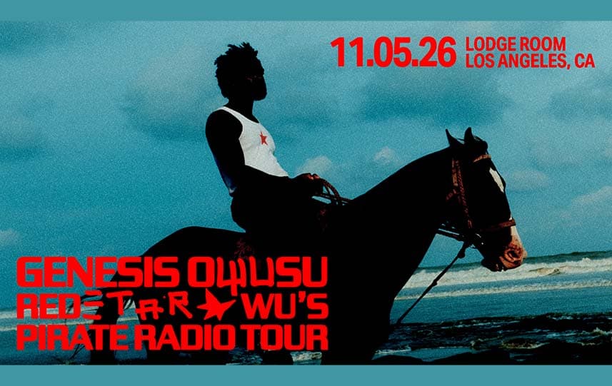 Genesis Owusu – Red Star Wu’s Pirate Radio Tour