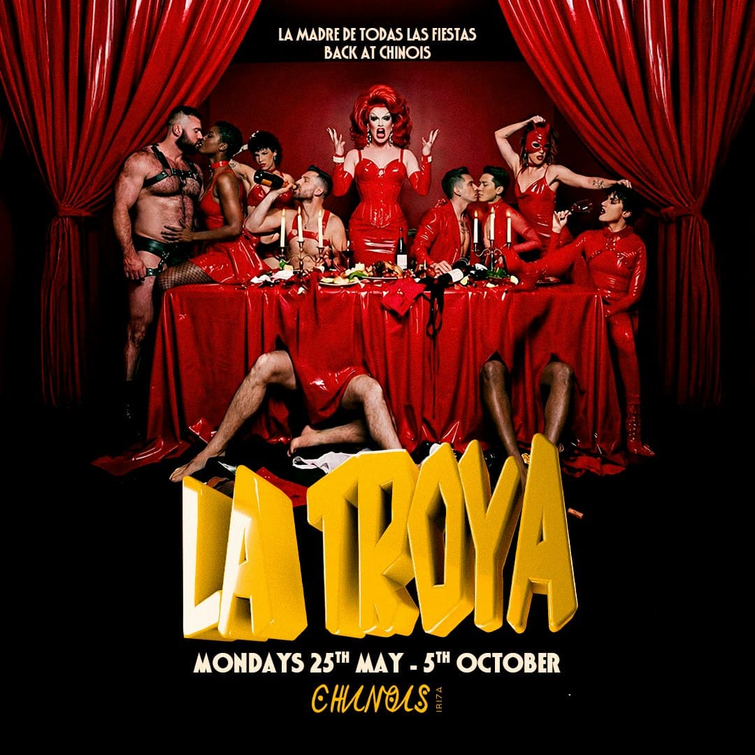 La Troya: Gok Wan, Oscar Colorado, Mikey Slade, Savio Buonomo, Raul Sanchez