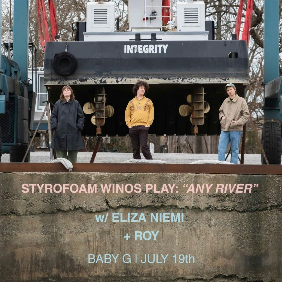 Styrofoam Winos play: "Any River" with Eliza Niemi & Roy