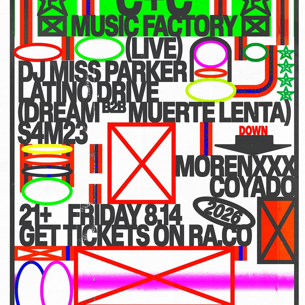 C+C Music Factory(Live), DJ Miss Parker + MORENXXX