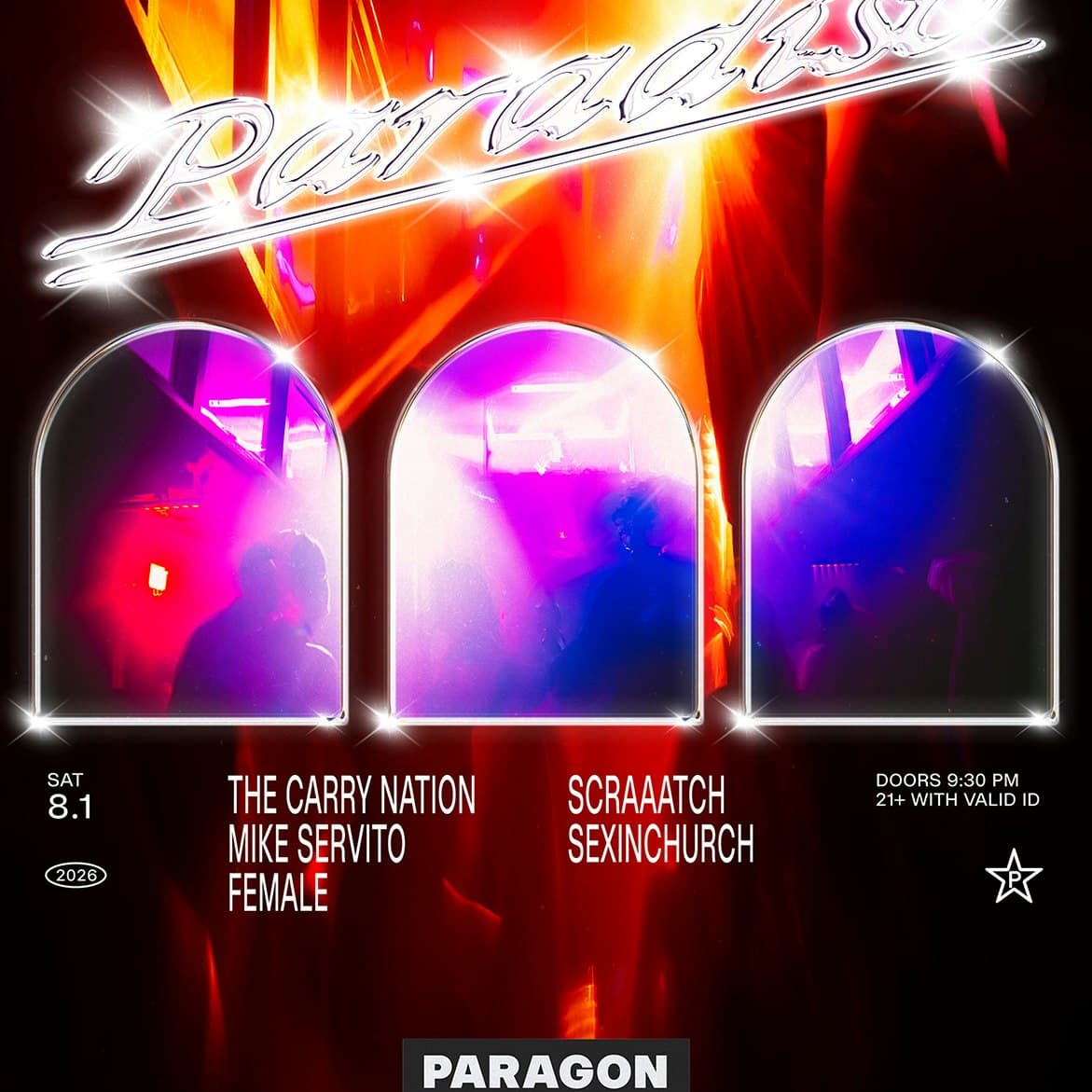 Paradiso: The Carry Nation, Mike Servito, FEMALE +