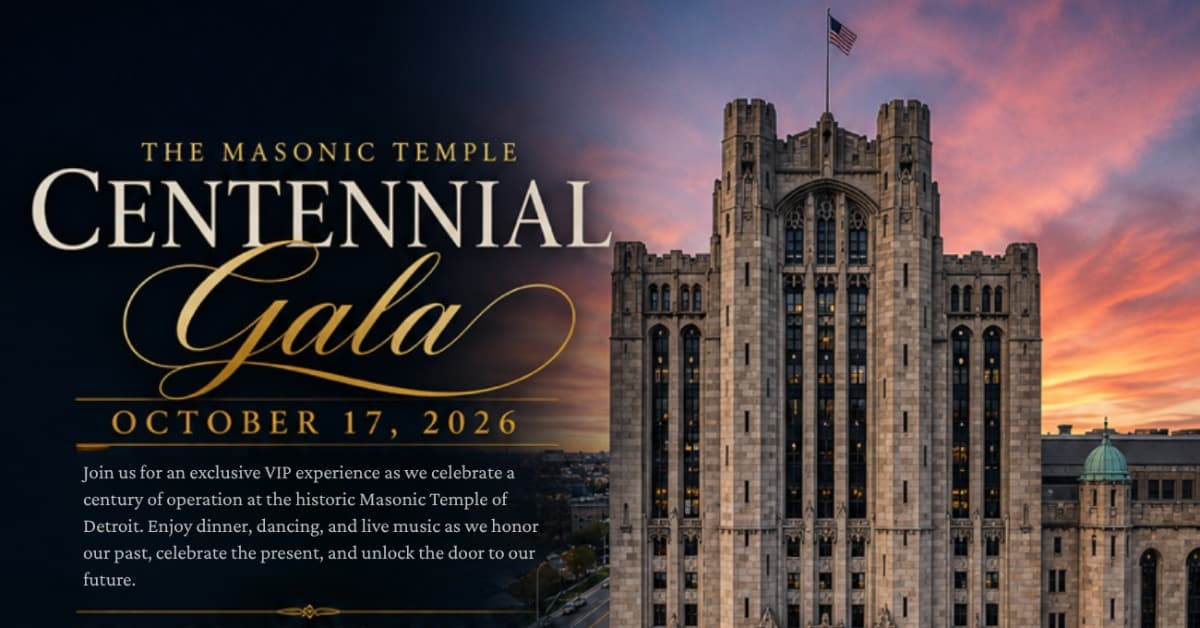 Masonic Temple Centennial Gala