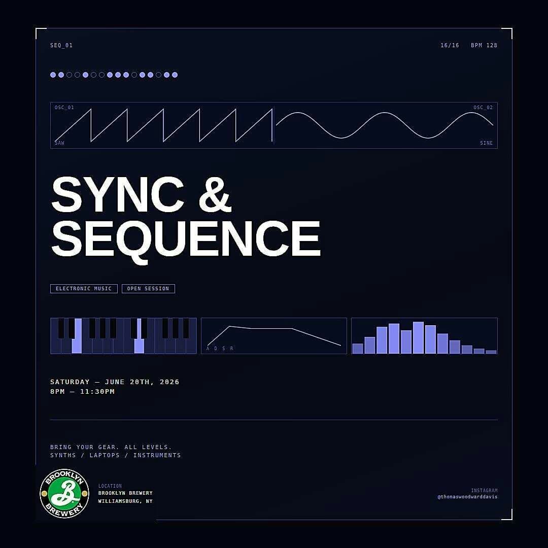 Sync & Sequence: Electronic Music Open Session