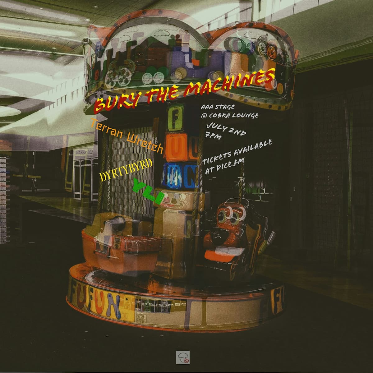 Bury The Machines / Dyrtybyrd / Terran Wretch / Yli