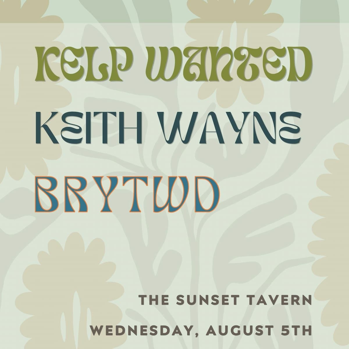 Kelp Wanted, Keith Wayne, BRYTWD