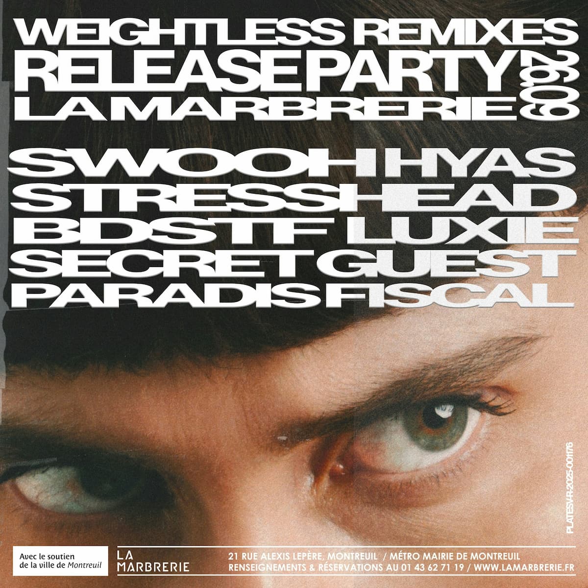 WEIGHTLESS REMIXES – Luxie + bdstf, Hyas, Stresshead, Swooh