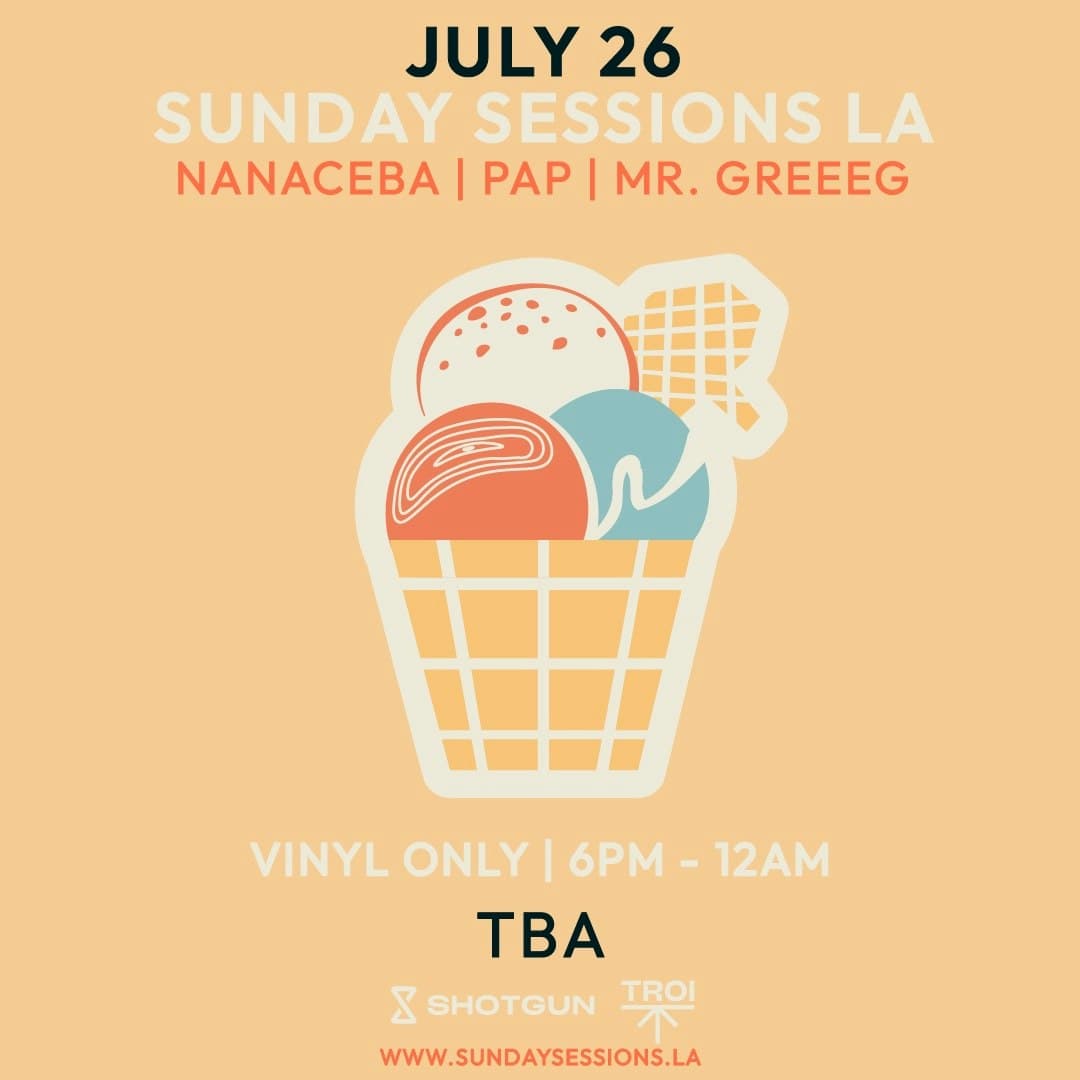 Sunday Sessions LA (Vinyl Only) Open Air 07/26