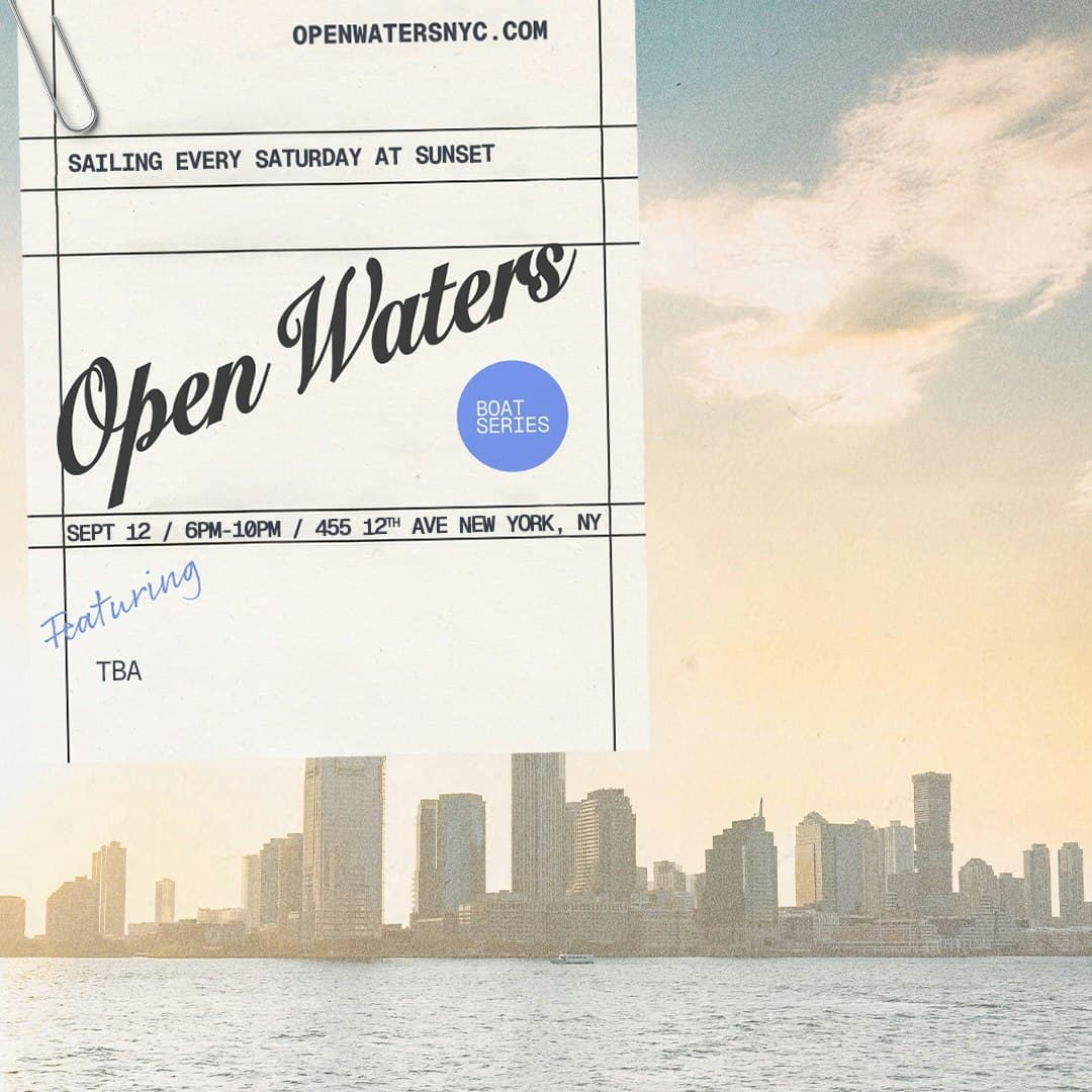 Open Waters Sunset Boat Series - 09.12