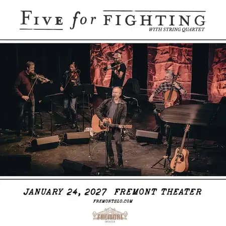 Five For Fighting with String Quartet