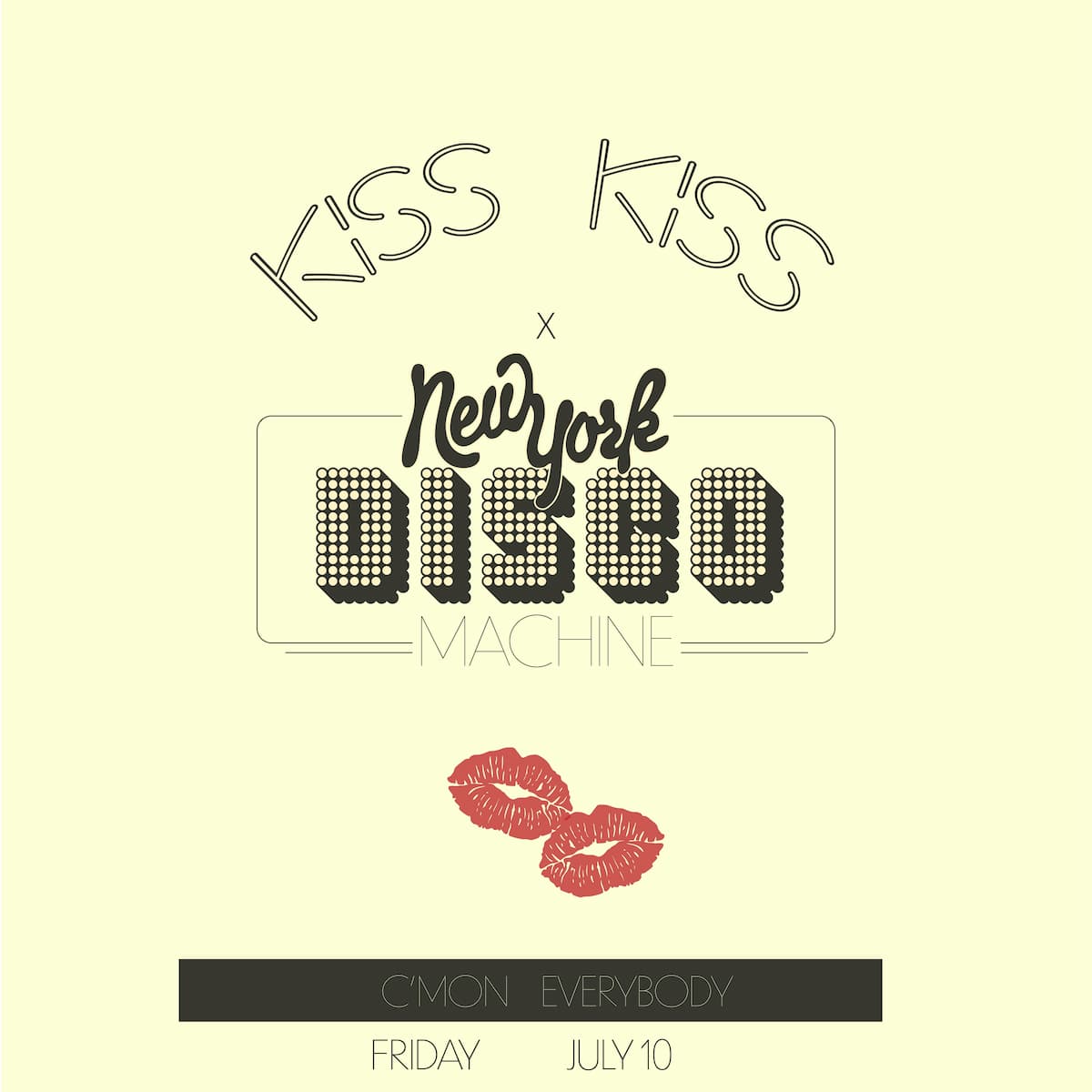 KISS KISS x New York Disco Machine (Justin Miller)